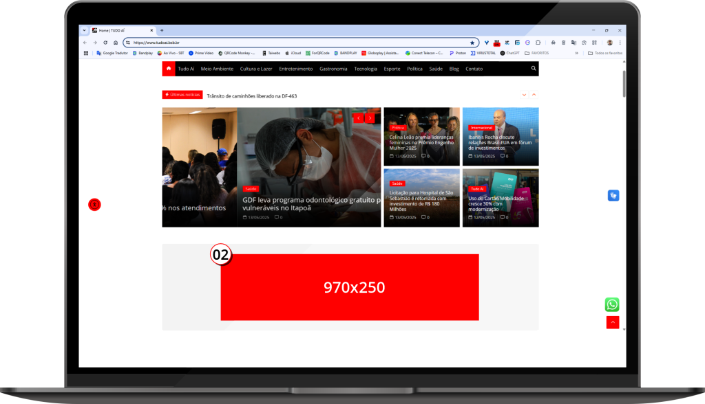 DISPLAY BANNER 970X250